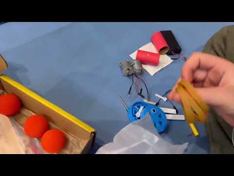 IT’S HERE! ‪@CrunchLabs‬ box #18: the ball launcher by ‪@MarkRober‬