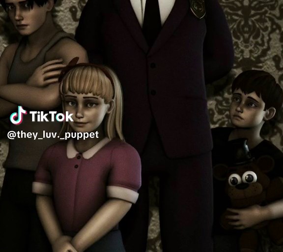 Evan Afton Family Tragedy: FNAF Evan Afton's Demise - Colorful Crying Child | FYP