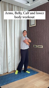 51K views · 1.3K reactions | Arms, Belly, Calf and lower body workout. . . . #weightloss #homeworkout #fullbodyworkout | Neha Fun and Fitness | Facebook