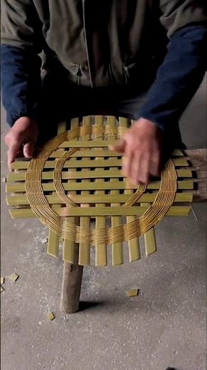 Satisfying Bamboo Handcrafted Weaving Process and Skill