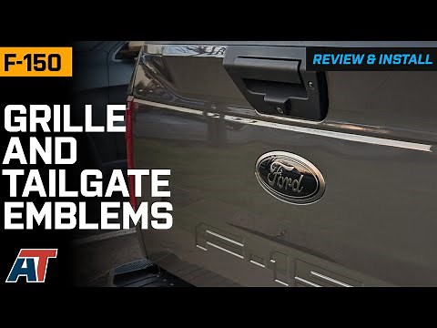 2021-2023 F-150 Ford Performance Grille and Tailgate Emblems Review & Install