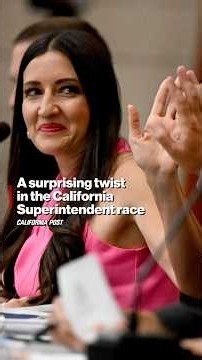 A Surprising Twist In The California Superintendent Race