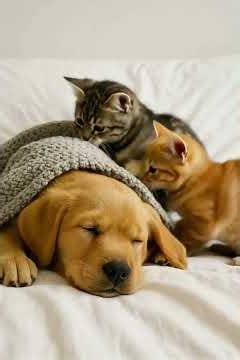 🐱🐶 Cat & Dog's Hilarious Encounter with a Flower Pot! 😂