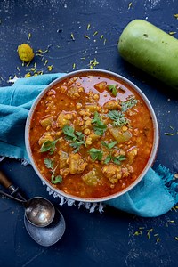 Dudhi Chana nu Shaak Recipe