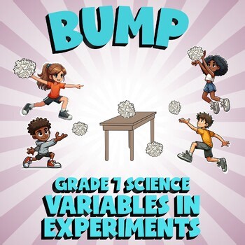 Variables in Experiments BUMP Science Game - No Prep Grade 7 Review