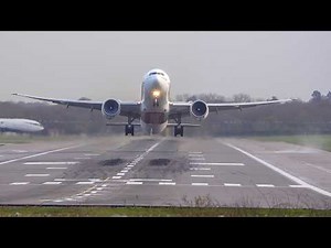Plane Spotting at London Gatwick Airport | Heavy Aircraft Landings & Takeoffs A380, 787, 777