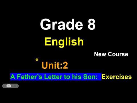 class 8 English/unit 2/guide/Grade 8/English/unit 2/English 8/new course
