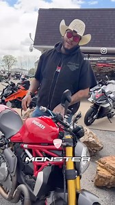 🎥🤠 @TheMochaCowboy is back, and he’s spotlighting a serious head-turner at Blackmans Cycle: the 2018 Ducati Monster 1200. This pre-owned machine brings raw power, bold design, and that unmistakable Ducati performance—just in time for Memorial Day weekend. This one won’t last. With aggressive torque and street-ready style, the Monster 1200 is built to thrill. Call or text 610-965-9865, stop in for a test ride, or check it out now at BlackmansCycle.com. #DucatiMonster #Monster1200 #RideBlackmans