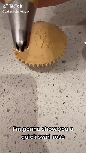 Swirl Rose Tutorial using 2D Nozzle | Cake Decorating Tips