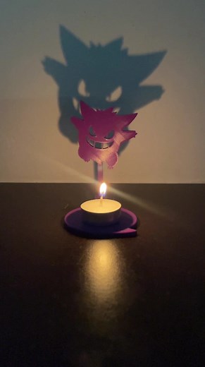 Gengar Candle Holder - Handcrafted Pokémon Vela