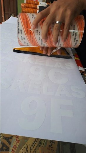 proses masking #cuttingsticker #stiker #art