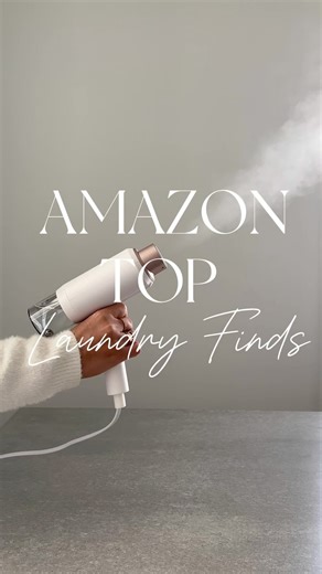 133K views · 554 reactions |  Amazon TOP finds for ✨laundry day✨ From drying to steaming! The steamer is compact enough for home or on-the-go! To shop: comment the word “link” for an automatic dm with the link or link on my stories & link in bio #amazon #amazonfinds #amazonmusthaves #amazonhome #laundry #steamer #amazontravel #homefinds | The House Of Sequins | Facebook