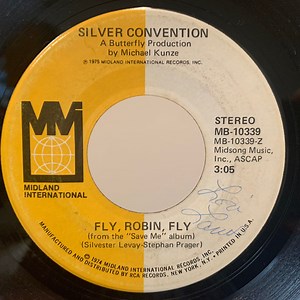 Silver Convention - Fly, Robin, Fly / Tiger Baby