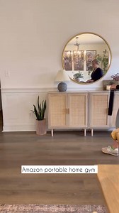 Amazon portable home gym! This thing is perfect for home workouts! It comes with cables t | Daily Stories