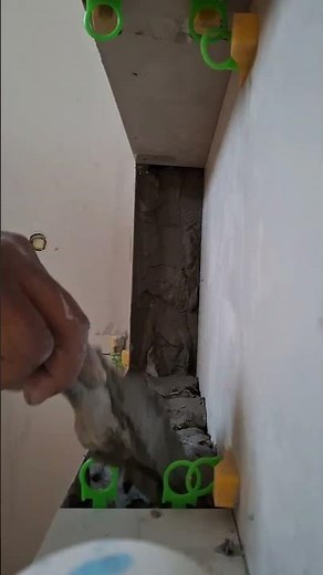 🔥 Perfect Tile Niche Installation! | Clean Bathroom Tile Work ✨ #tilework #construction #tiling