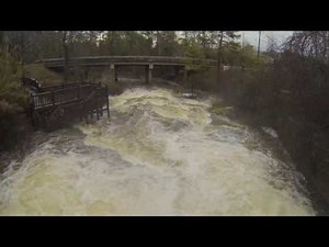 Flooding on 12 Mile Creek - Lexington South Carolina