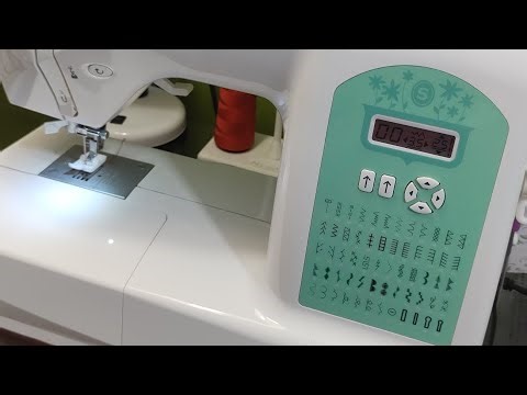 Embroidering with the singer starlet 6660 - stitch 30