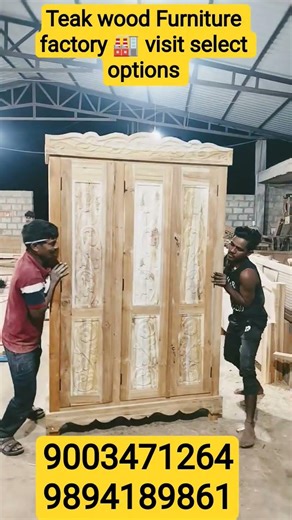 💥 Teak wood furniture factory 🏭 outlet 🔥 visit select options free delivery 🚚 offer wholesale price