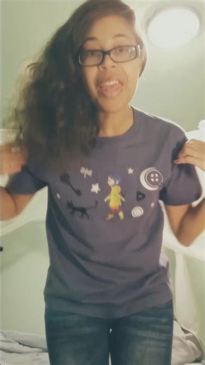My Big Sis Surprised Me With a Coraline Tee!