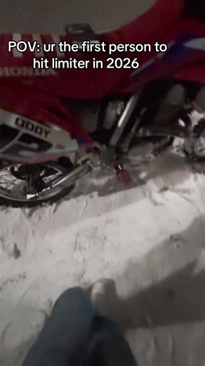 First one in New York happy new year #fyp #motorcross #jesuslovesyou #supercross #honda @CboysTV