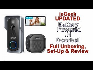 ieGeek updated doorbell full review