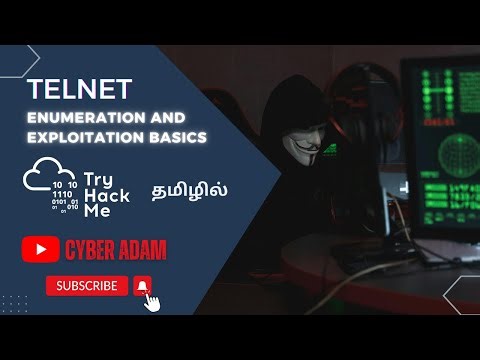 🌐 Telnet Enumeration and Exploitation Basics in Tamil | TryHackMe 🖥️ Network Services | Cyber Adam