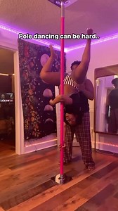 280K views · 6.8K reactions | Pole dancing can be ROUGH in the...