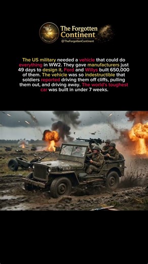 The US Military Built the World’s Toughest Car in 49 Days