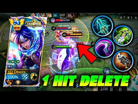 CHOU 1 HIT SAVAGE IS BACK! CHOU BEST BUILD AND EMBLEM 2025!| CHOU BUILD TOP GLOBAL - MLBB