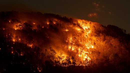 House Mountain fire is 95% extinguished, but will continue to smolder