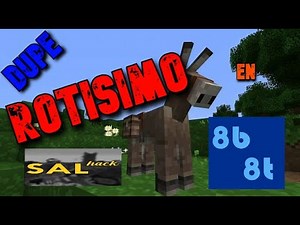 COMO DUPEAR EN 8B8T (SERVIDOR ANARQUICO DE MINECRAFT) CON EL CREPPY SALHACK