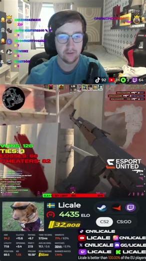 Quick 4k with knife kill #lilfam #csgo #counterstrike #csgomoments #stream #gaming #csgoclips #4k
