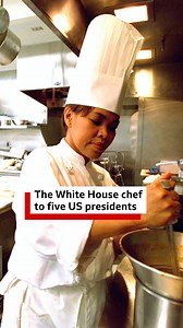 Cristeta Comerford is the first woman and first person of colour to become the White House's top chef. She spent almost three decades in the White House, serving five presidents from Bill Clinton to Joe Biden. So, what do presidents like to eat? 🎧 https://bbc.in/3CfE1RU | BBC World Service