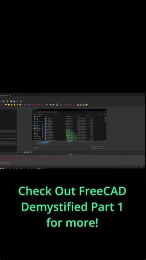 Exporting in FreeCAD #shortsfeed #shorts #cad #freecad #tinkering #3dprinting #tutorial