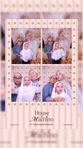 Dual Angle Photobooth Experience | Machino 5th Anniversary