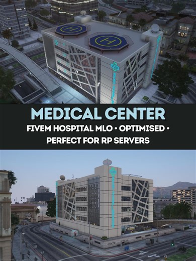 Fivem Rockford Medical Center MLO | Optimized Hospital Map for RP Servers - Etsy UK