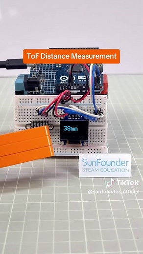Laser Precision with Arduino VL53L0X Distance Sensor