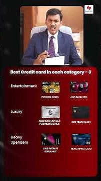 Best Credit Cards in Every Single Category 💳🔥 | #educationalvideo