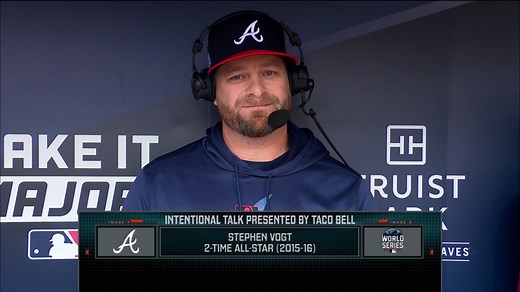 Vogt on Braves' clubhouse, Series
