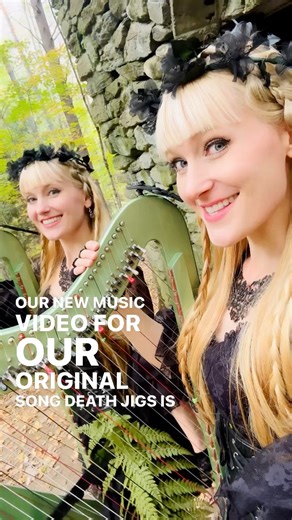 🗡️🍀DEATH JIGS🍀🗡️ New spooky Celtic orignal song and music video is out now! https://youtu.be/27VjC6A52fQ | Harp Twins