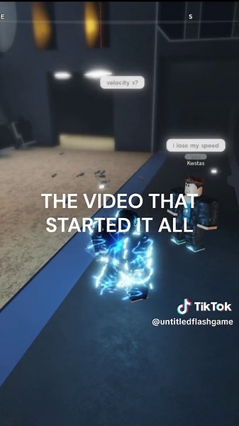 THE VIDEO THAT STARTED EVERYTHING #gaming #untitledflashgame #cw #theflash #roblo #robloxfyp #robloxgames