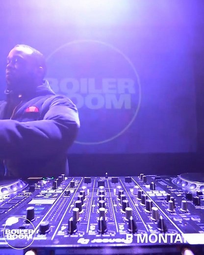 Selector DJ P Montana on deck at our One Night Only London dance for Lynx Music | Boiler Room