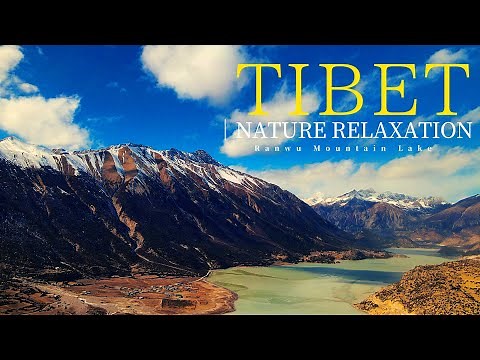 Mountain Lake 4K - Rakwa Tso(Ranwu Lake) Tibet, China Drone Footage