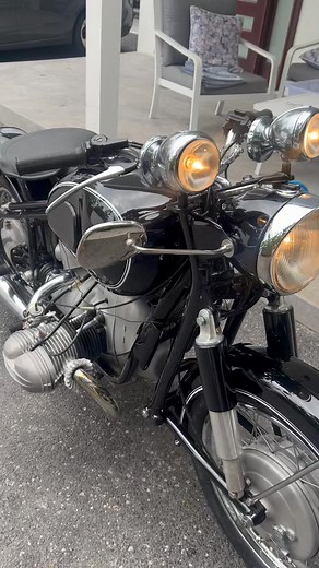 205K views · 7K reactions | Can’t have enough lights!! #vintagebmw #vintage motorcycle #R69S #airheads #bmwerks | BM Werks | Facebook