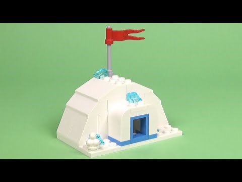 LEGO Igloo 001 Building Instructions - Classic 11008 "How To"