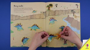 Big Dinosaur Sticker book: A Fun Activity Book About Prehistoric Creatures for Young Dino Fans (Ages 5-7)