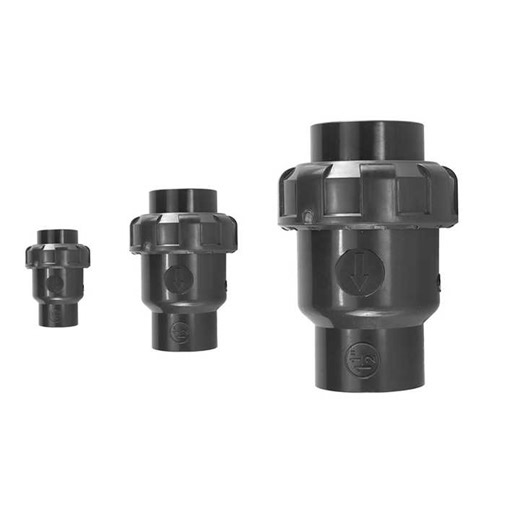 SWD High Pressure PVC Check Valve Automatic Recirculating clear Check Valve Pressure Relief Irrigation PVC Check Valve Price