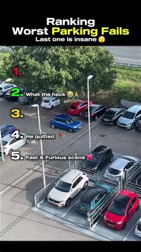 Ranking Worst Parking Fails