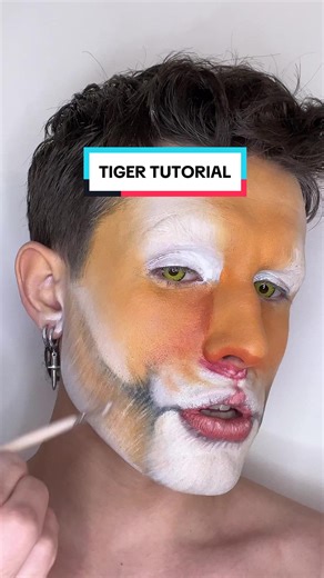 Tigre Makeup Tutorial: Transforming into a Majestic Tiger