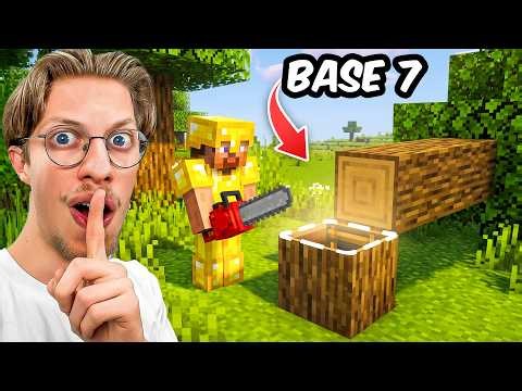 I Built the Most Secret Minecraft Bases!